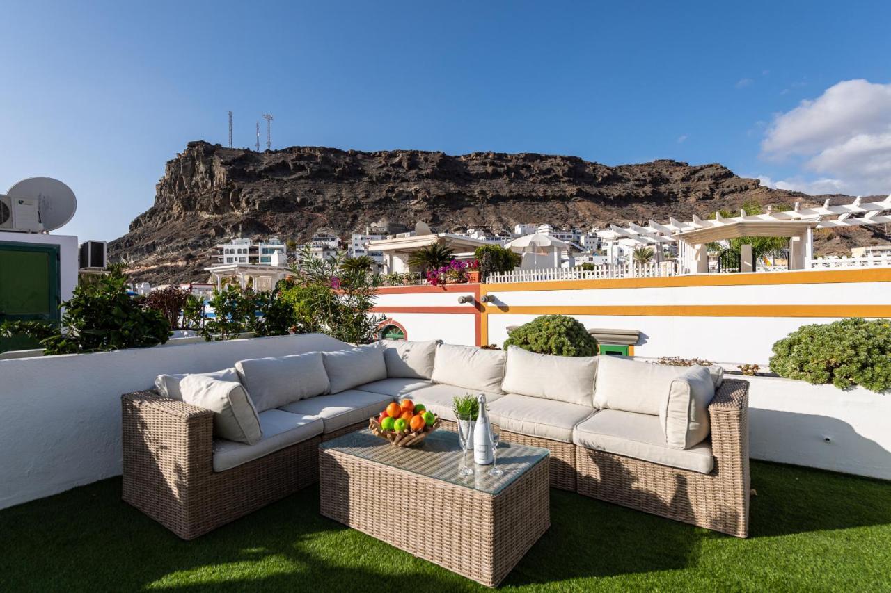 Stunning Apartment First Line Mogan Port - Gran Canaria Stays Puerto De Mogan Kültér fotó
